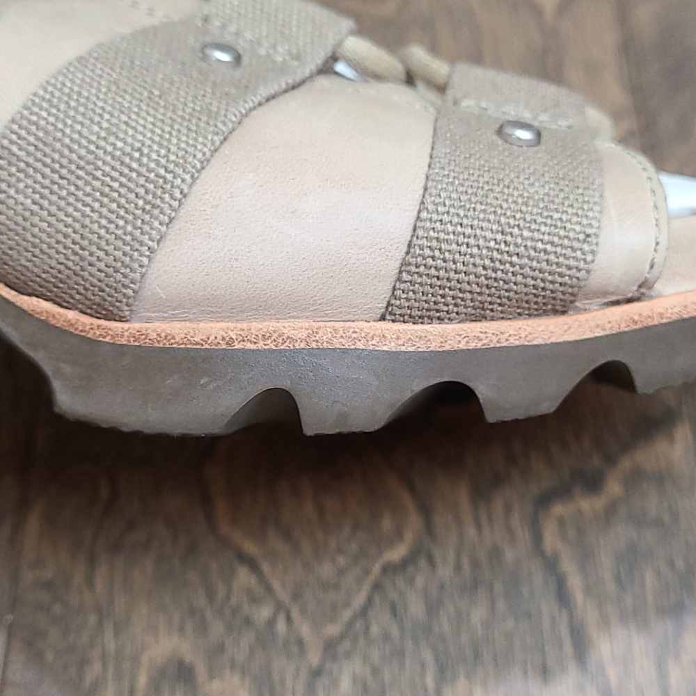 Sorel Addington Sandals Pebble-Silver Sage - Picture 14 of 14